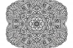 Mandala to color zen relax free 13